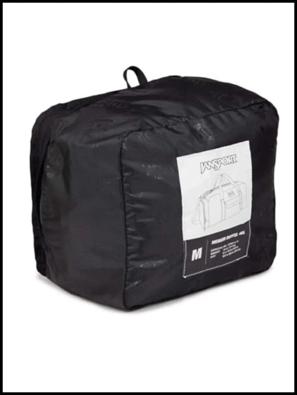 Travel Duffel Bag with Shoulder Strap 40L Polyester Weekender